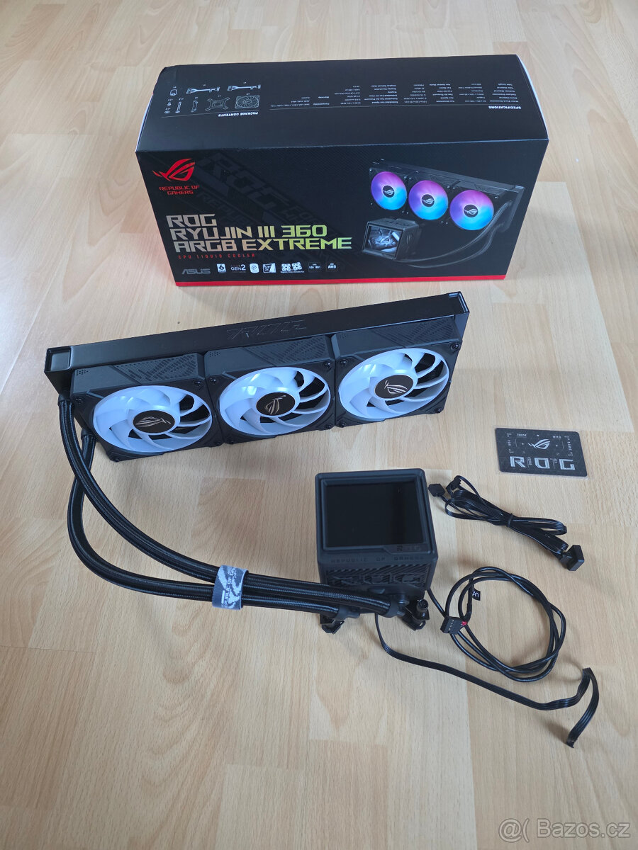ASUS ROG Ryujin III 360 ARGB Extreme AIO CPU chladič