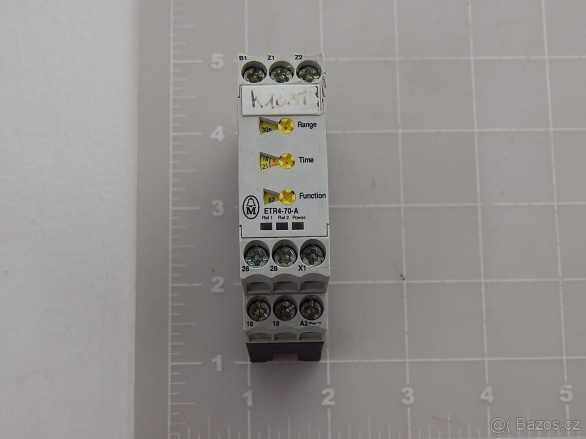 Časové multifunkční relé Moeller ETR4-70-A