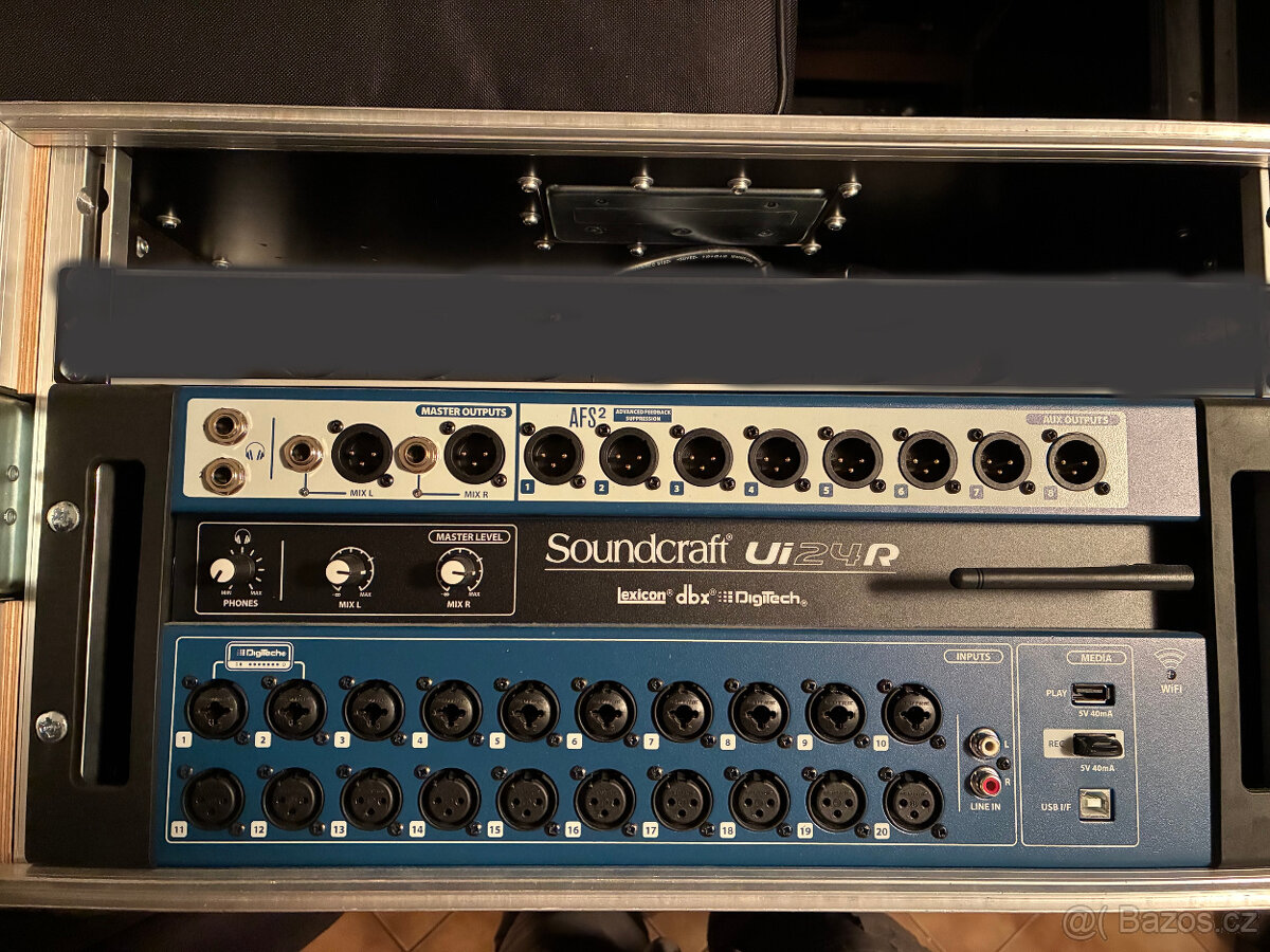 Prodám mixpult Soundcraft Ui 24R