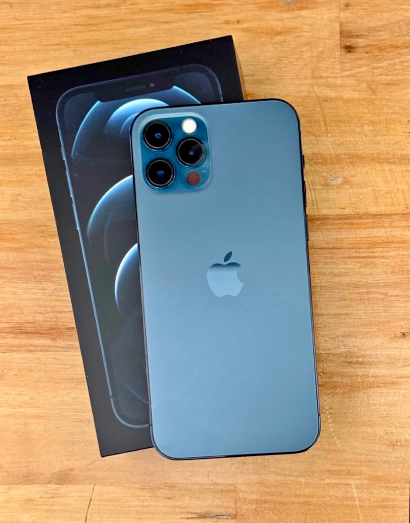 iPhone 12 Pro Max Pacific Blue BATERIE 100% TOP