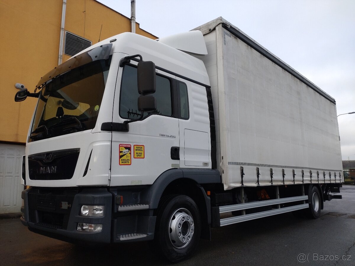 MAN TGM 15.290 Euro 6c-15t-18 Europalet-2 Lůžka - Čelo
