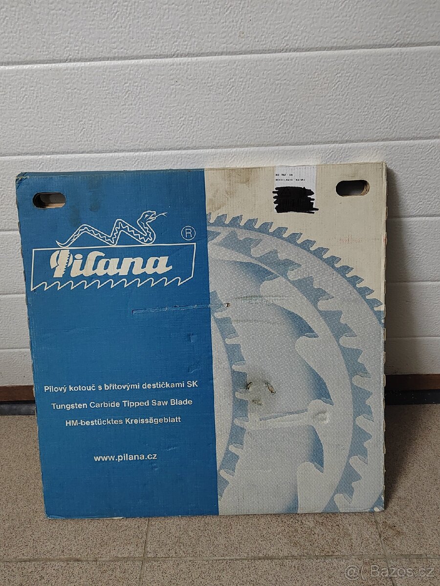 Pilový kotouč PILANA břitové destičky SK 400x3,6/2,5