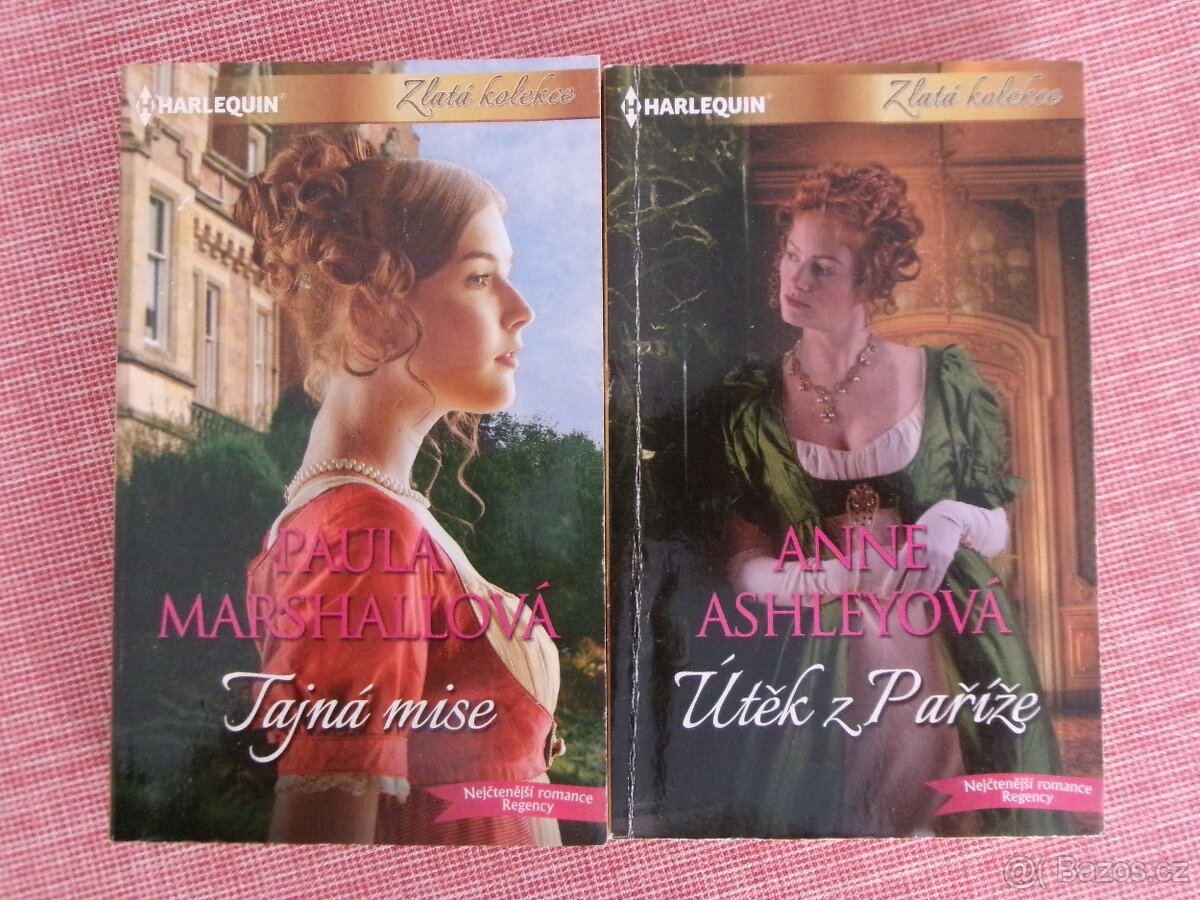 Harlequin - Historická romance.