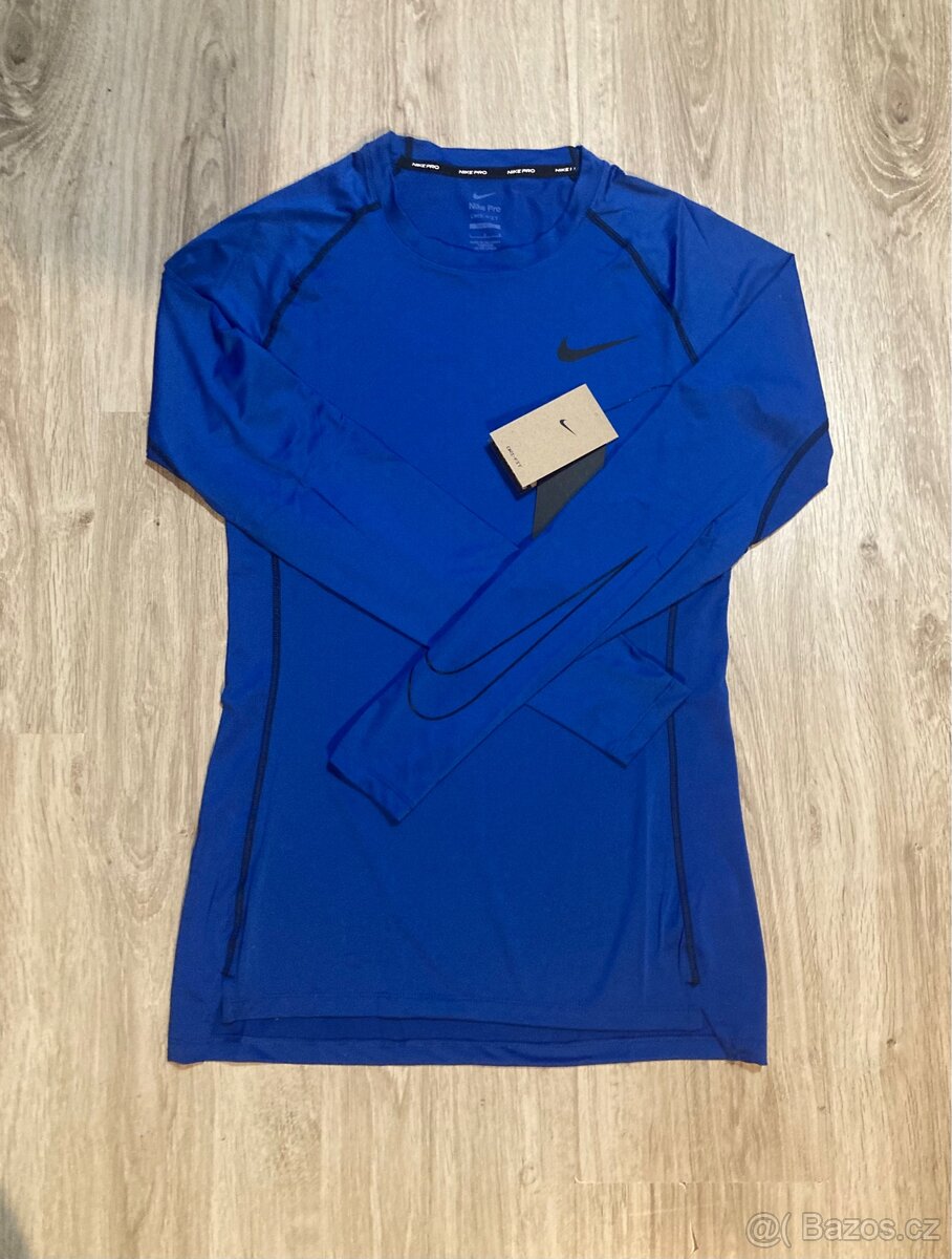 Termotriko Nike Pro Modré L