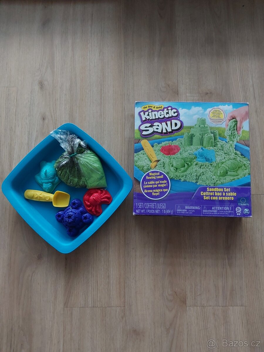 Sada na hraní kinetický písek