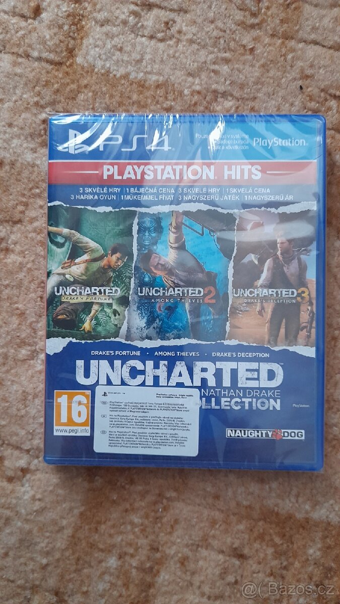 Uncharted nathan drake collection ps4 nová