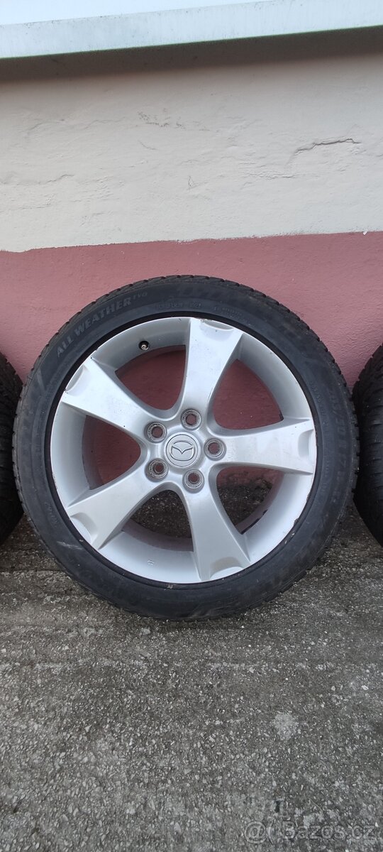 Mazda 17"obuté elektrony celoročné pneumatiky