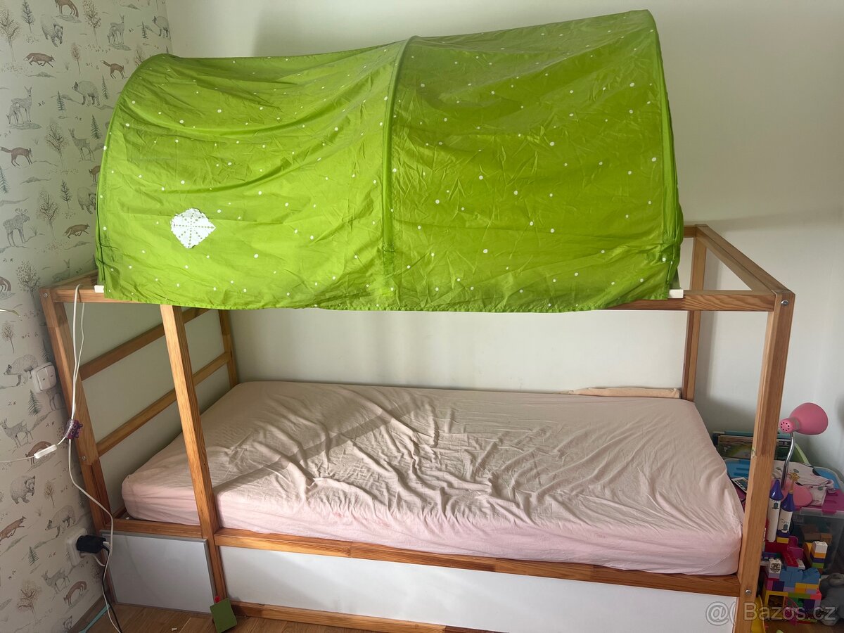 Dětská postel - IKEA Kura, bez matrace