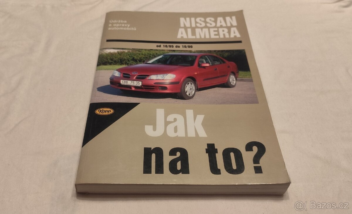 NISSAN ALMERA 1995-2000 příručka na opravy a údržbu - manuál