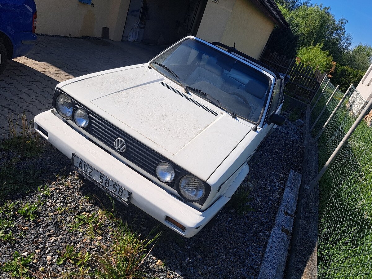 Golf mk1 cabrio 1.8 82kw AUTOMAT