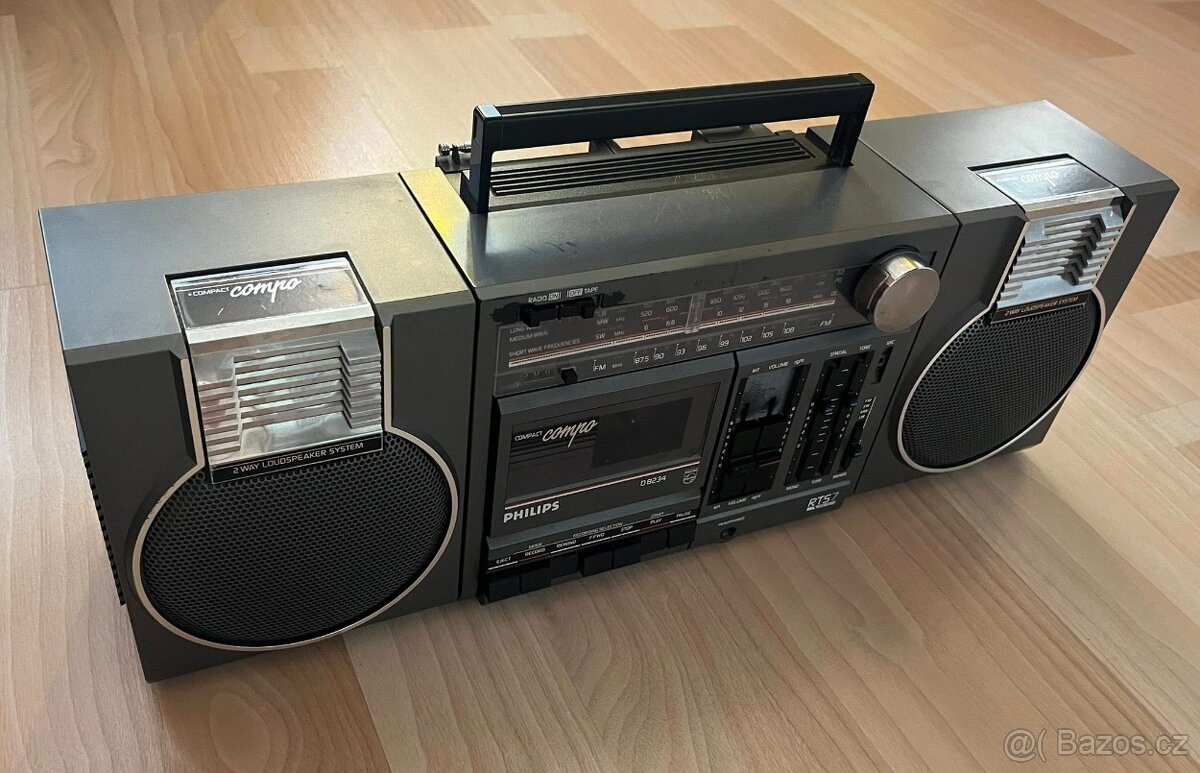 PHILIPS RTS7 COMPACT COMPO D8234/00 (Boombox/Ghettoblaster)