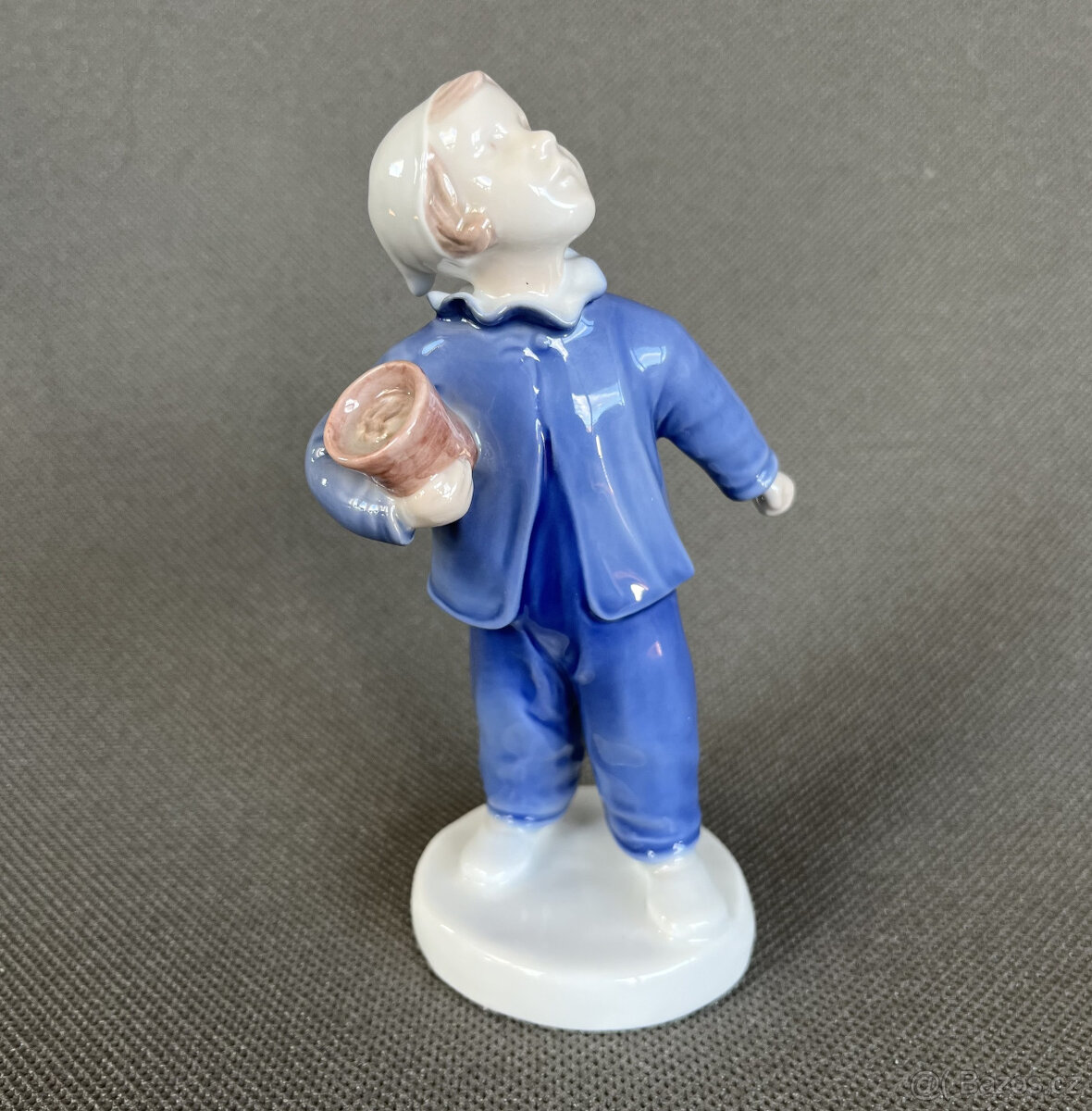 Porcelánová soška Chlapeček 16.5 cm Kodaň Bing&Grondahl