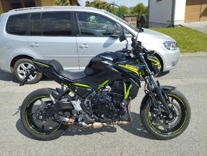 Kawasaki Z 650 r.v 2020 35kw