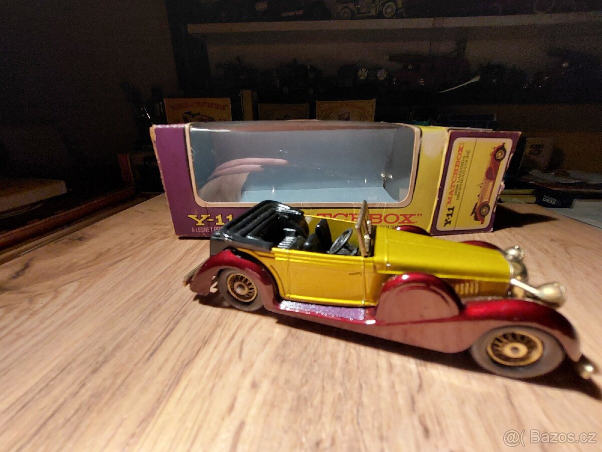 Matchbox yesteryear Y11 LAGONDA MAROON RARE