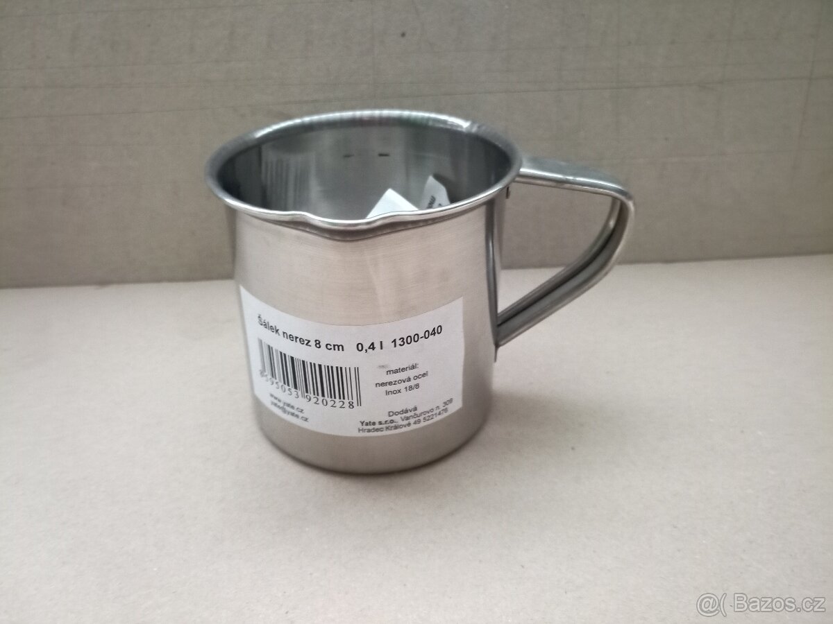 Yate nerezový hrnek 0,4 l s hubičkou