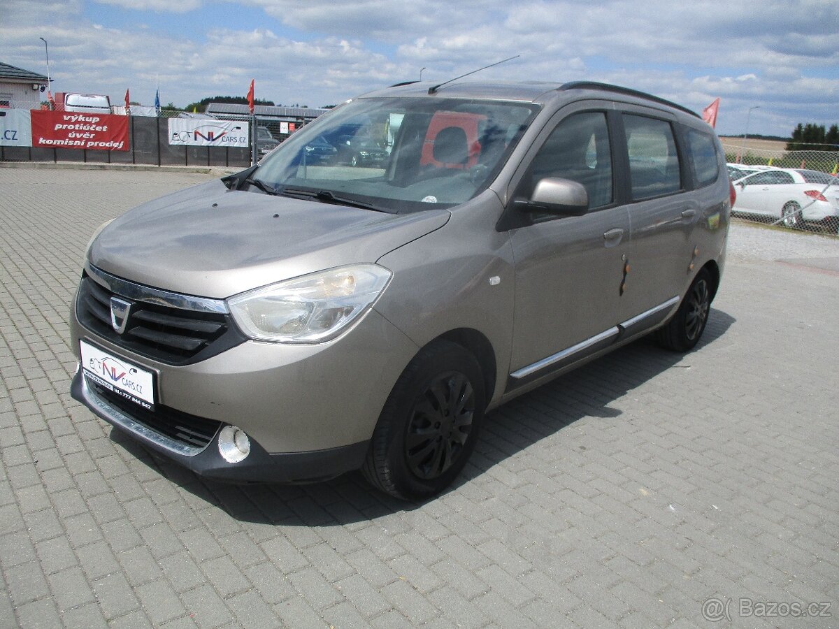 DACIA LODGY 1,6i Access 60KW LPG 2014 bez koroze