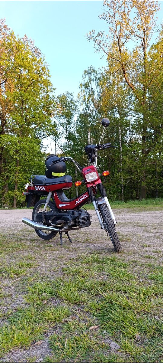 Hero puch automatic 50ccm řp AM/B výměna za menší