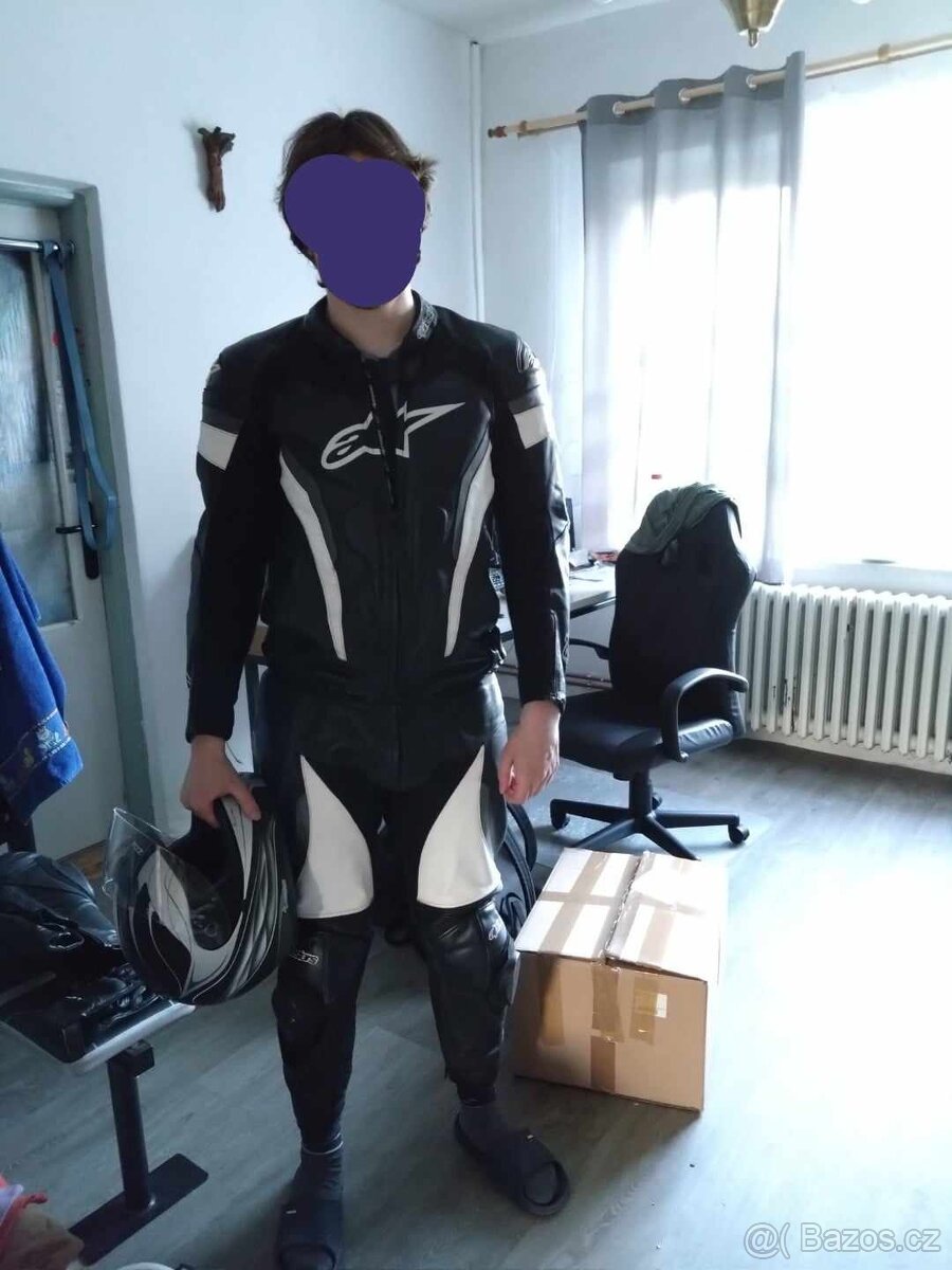 Kožená kombinéza alpinestars