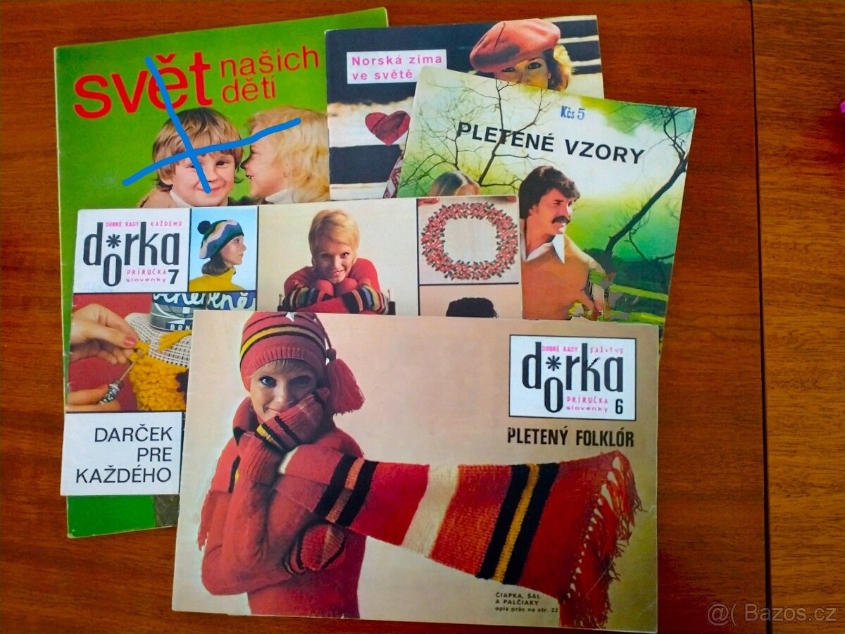 Šití, pletení, háčkování, vyšívání, nápady do bytu