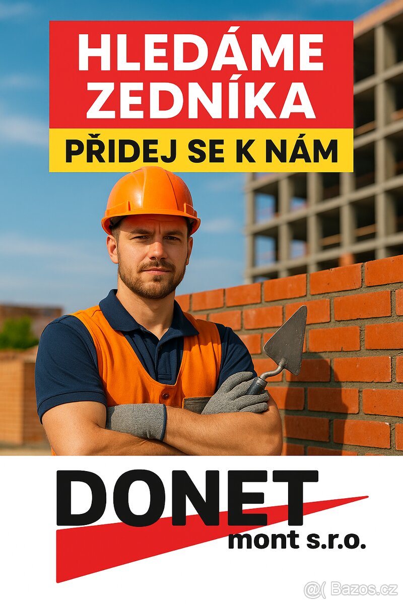 Hledáme zedníky