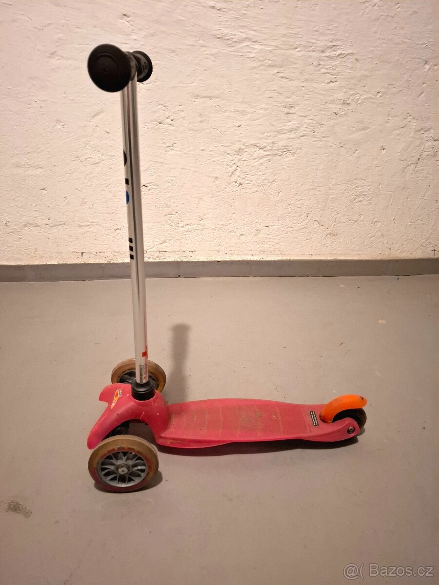 Koloběžka Micro Mini Classic růžová