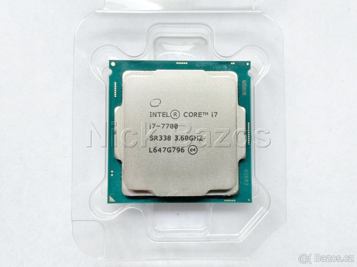 Procesor Intel Core i7-7700 - 4C/8T až 4,2 GHz - Socket 1151