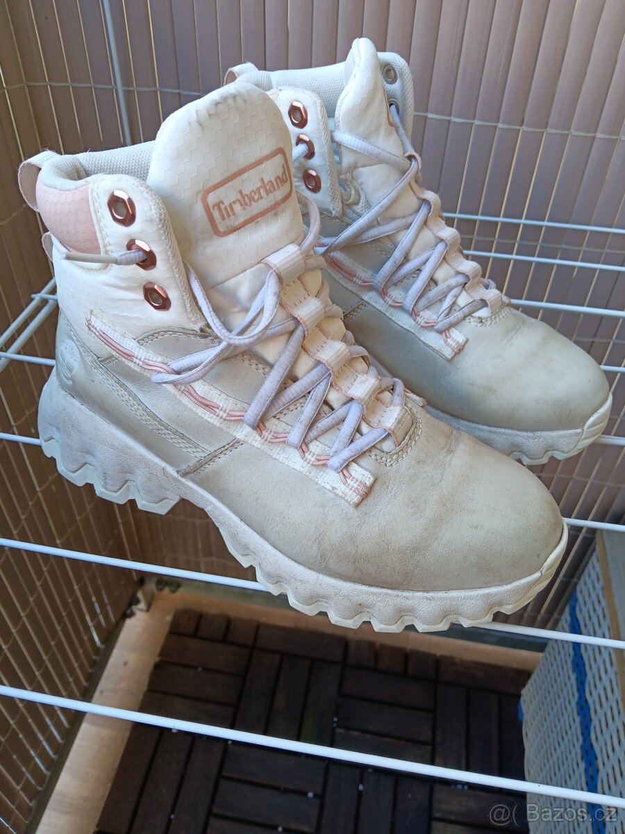 Kožené Timberlandy
