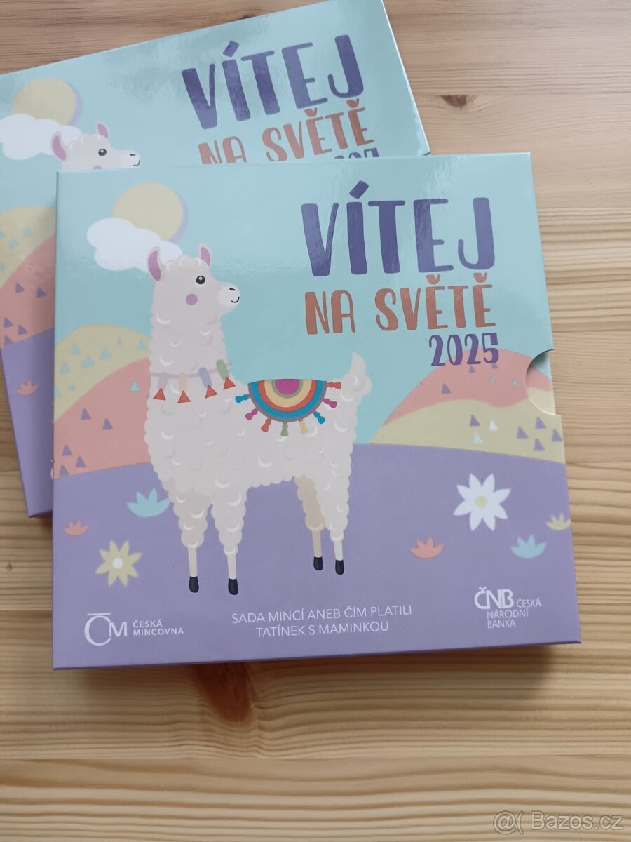 Sada oběžných mincí Vítej na světě 2025