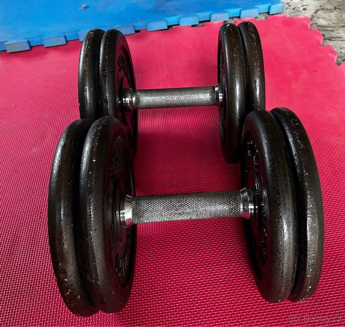 Profi činky 2x20kg