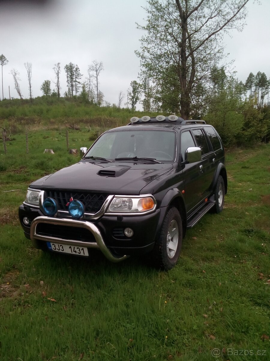 Pajero Sport 2.5 TD (85kw),4×4+redukce,r.v.12/2002