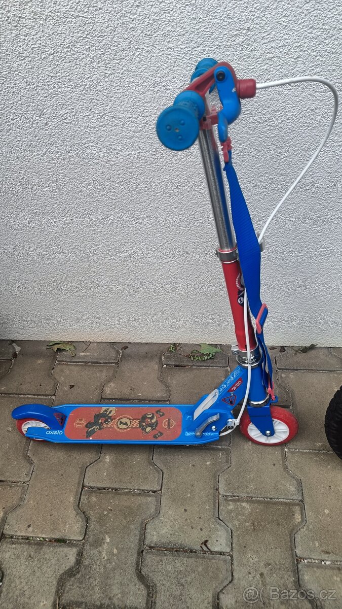 Koloběžka Spiderman věkově pro 4-6let