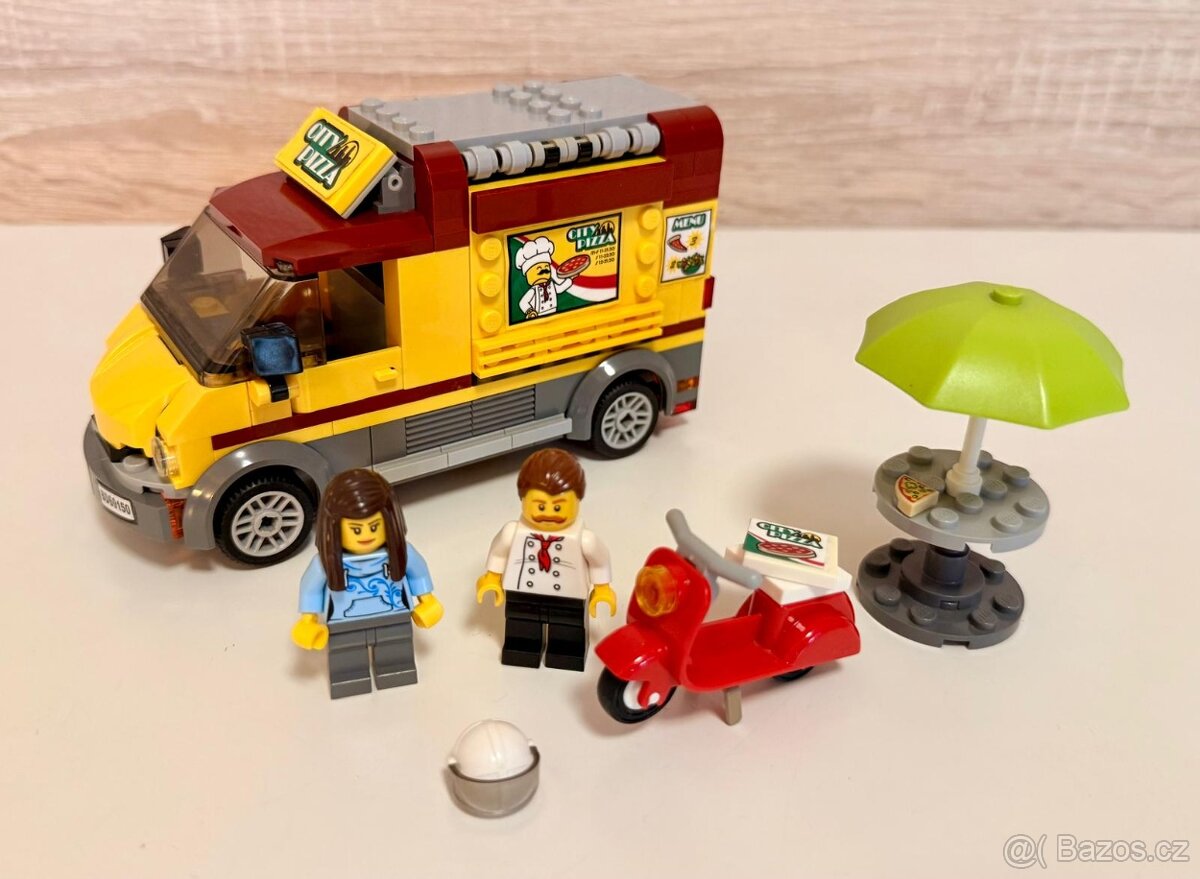 Lego City 60150 Dodávka s pizzou