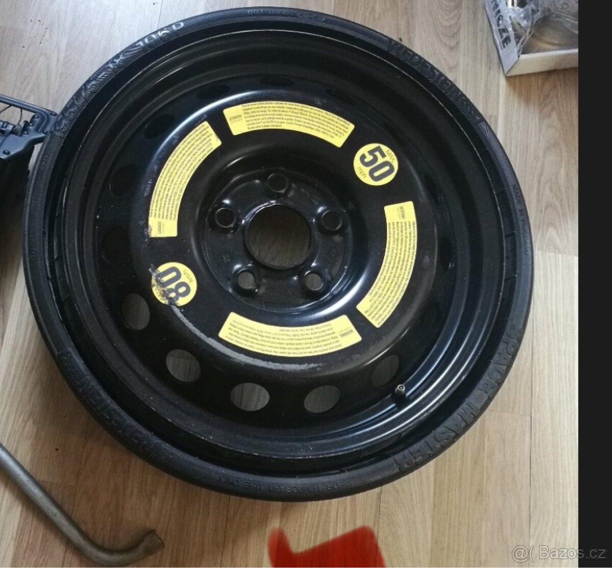 Rezerva dojezdové kolo 5x130 Touareg 195/75 R18 sháním