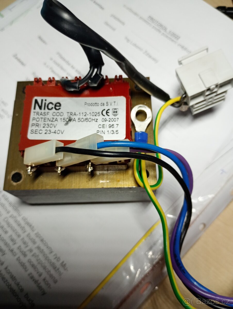 Transformátor NICE 230/23-40V 150VA