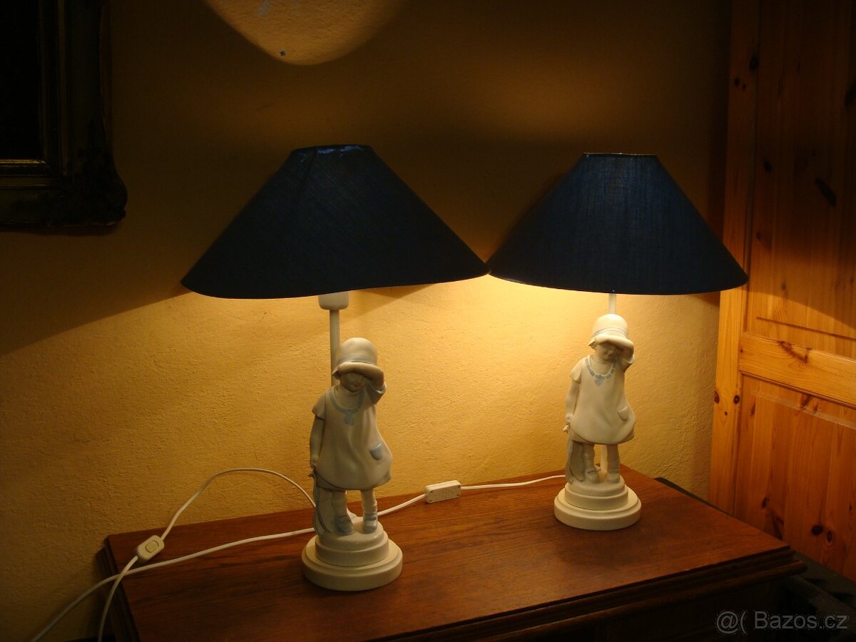 2 X Vintage lampa Bessi - Stonelite Italy
