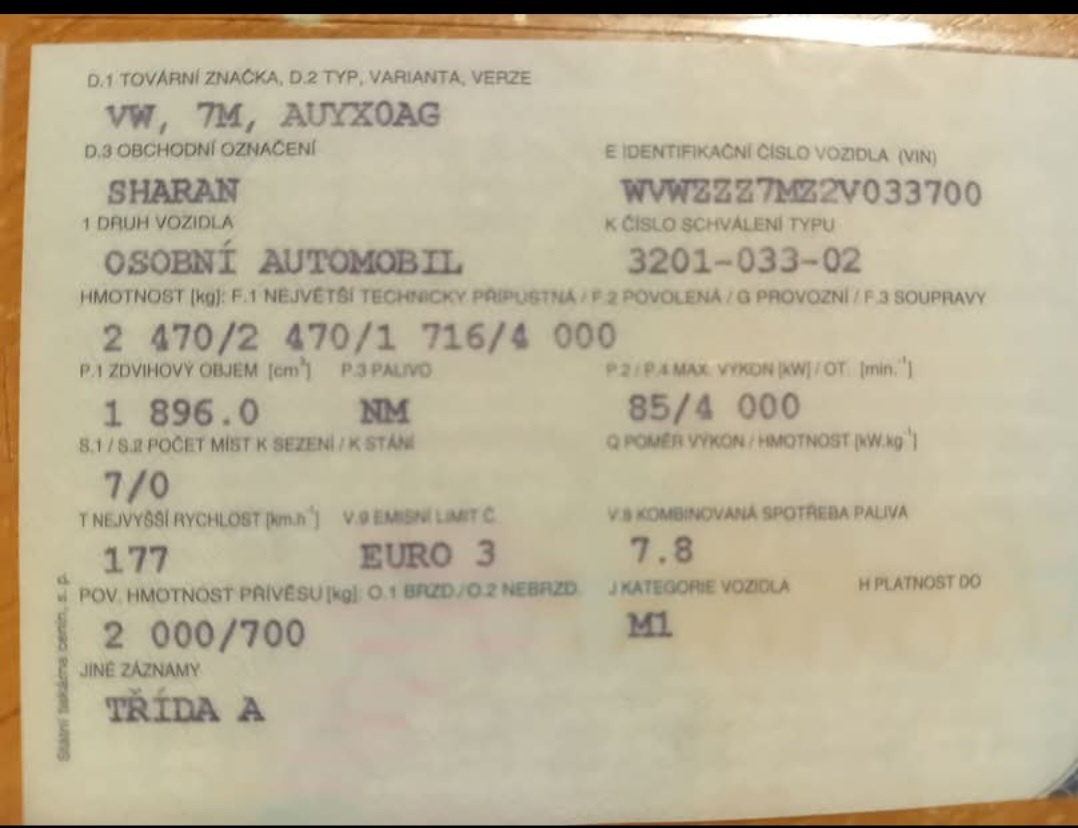 Koupím převodovku - automat