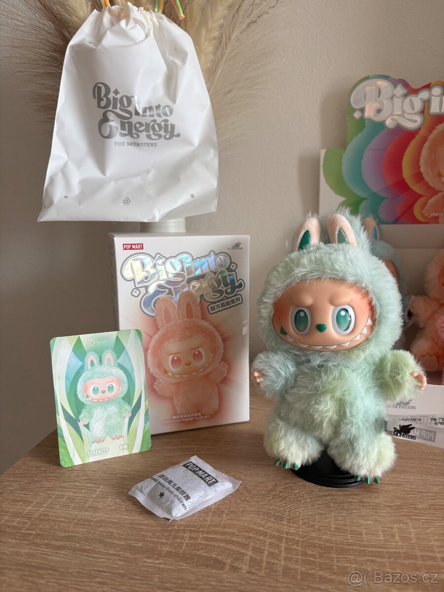 Originál Labubu big into energy Serenity