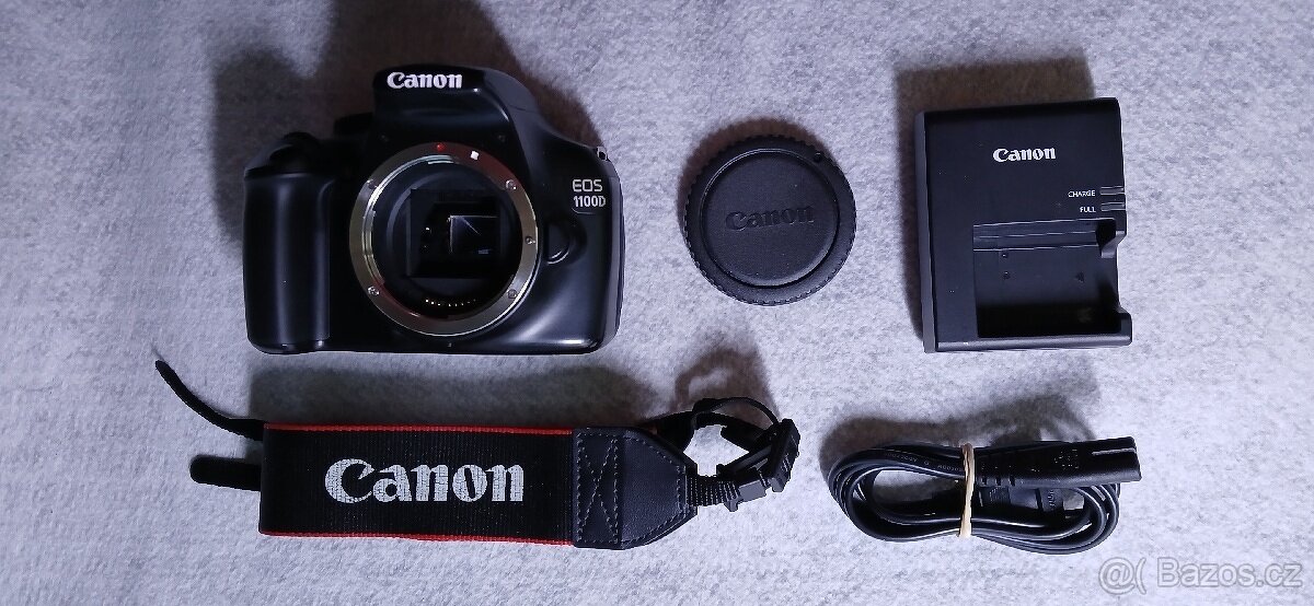 Canon EOS 1100D nafoceno pouze 17000 snímků