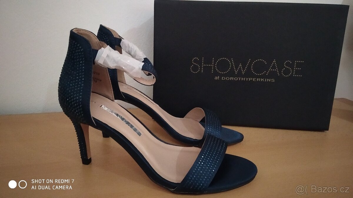 Společenské boty Dorothy Perkins, tmavě modré