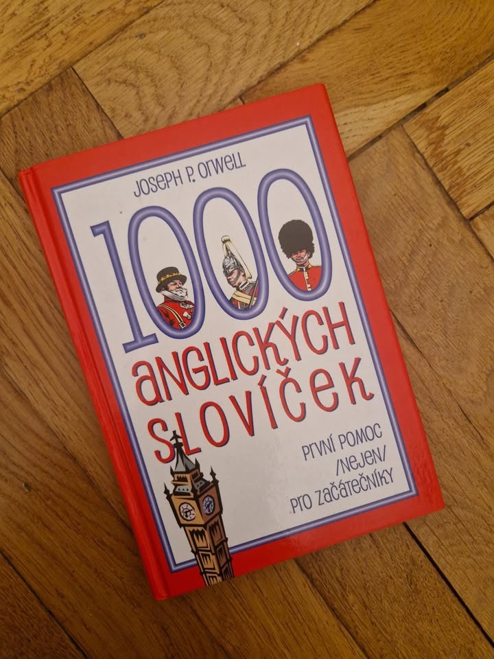 1000 Anglických slovíček - slovník, učebnice