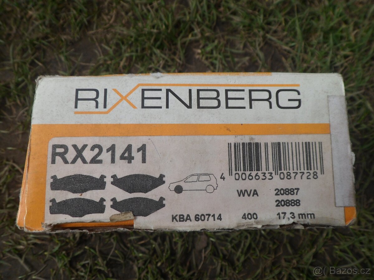 Brzdové destičky VW Polo / Seat Ibiza