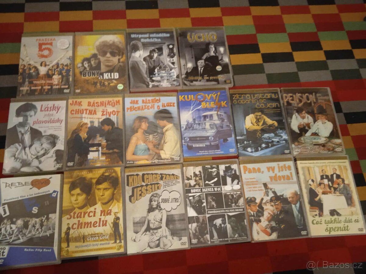 DVD české (ZLATÝ FOND ČESKÉ KINEMATOGRAFIE/KOLEKCE ČESKÝCH)