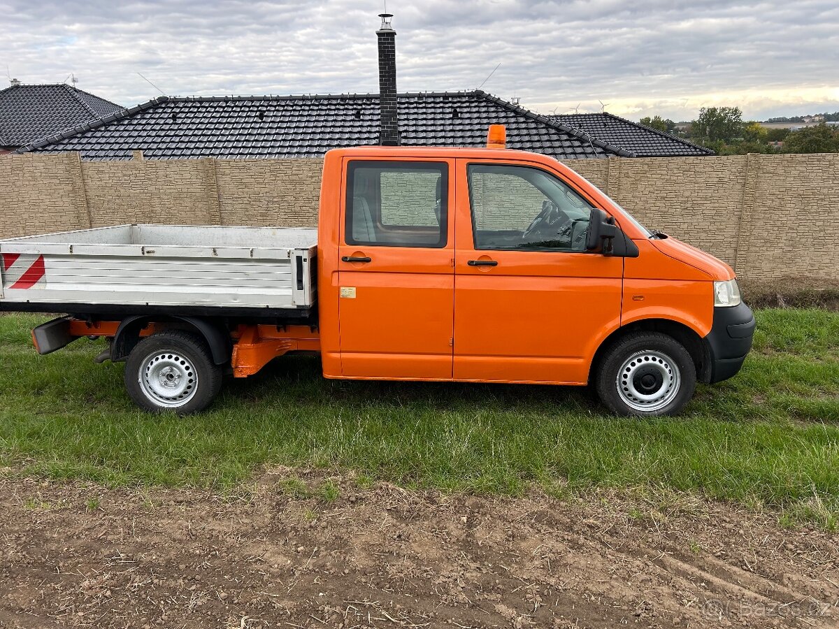 Volkswagen T5 valník 1.9tdi 1majitel