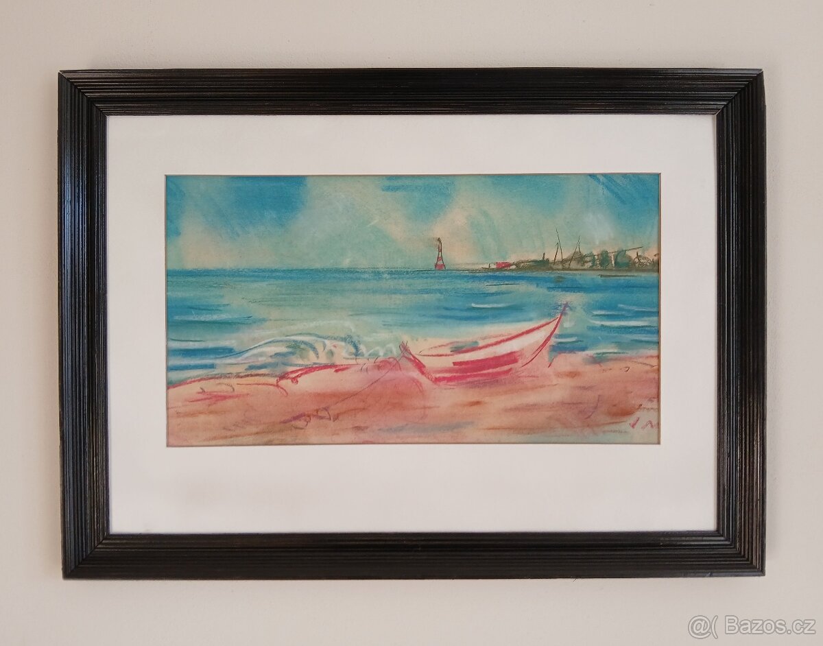 Jiří Morávek - Maják - Obraz