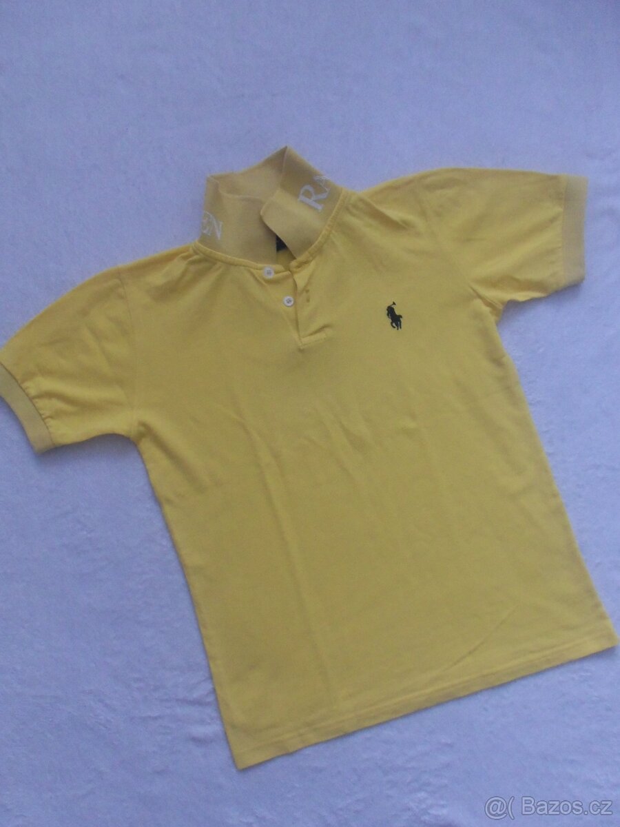 Dívčí tričko s límečkem