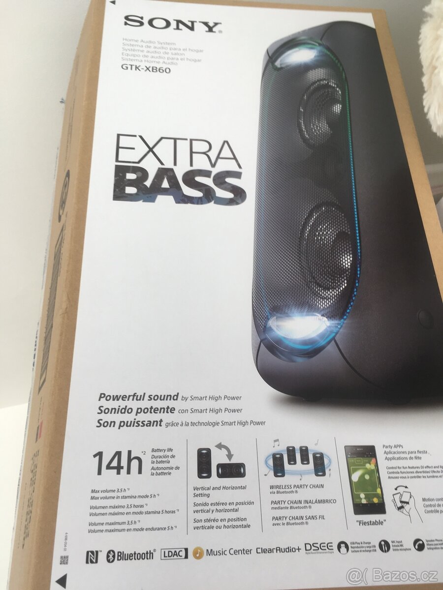 Prodam 2 kusy Sony party reproduktoru