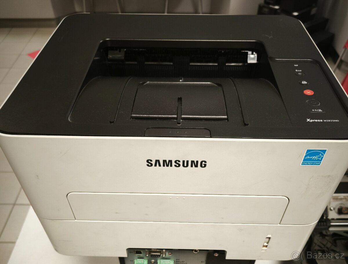 Tiskárna Samsung M2825ND s novým tonerem a optickým válcem
