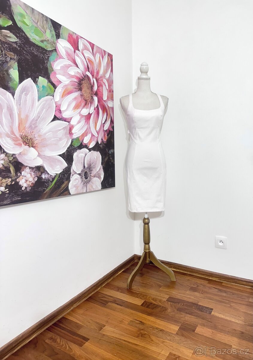 Džínové letní šaty Versace