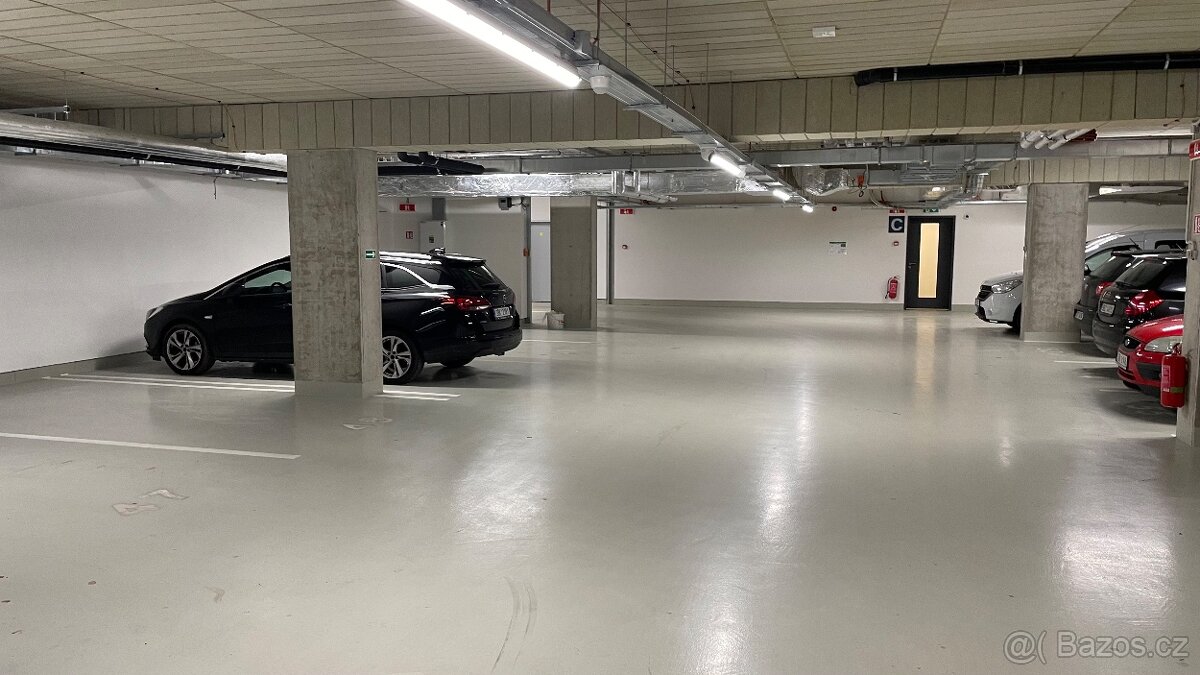 Parkovací stání v centru Brna