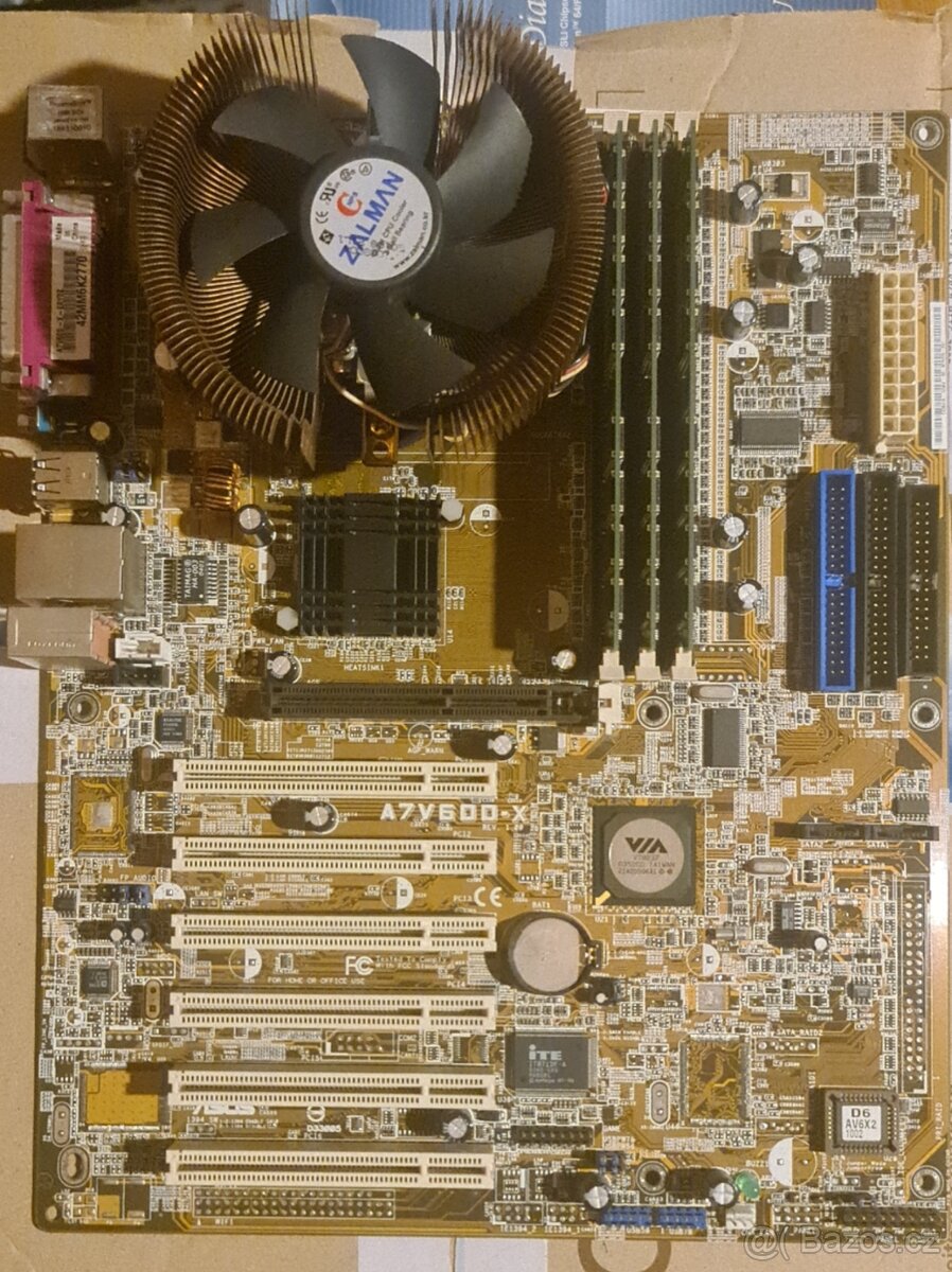 ASUS A7V600-X sc.462 + Athlon XP3000+